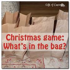 What S In The Bag A Sensory Christmas Game For Kids Christmas Games Christmas Games For Family Christmas Games For Kids