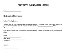 Receptionist cover letter sample from receptionist cover letter sample , image source: Debt Settlement Offer Letter Samples Templates Word Pdf