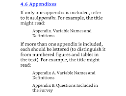 The figures and tables are numbered in the straight the appendices should follow the references/bibliography unless your appendices include. Include Interview And Survey Questions In An Appendix And A Few Tips