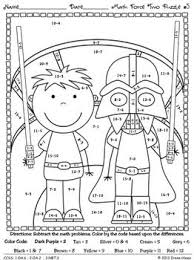 May The Facts Be With You 2 Math Set Of Color By Codes Puzzle Printables Sinif Matematik Okul