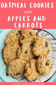 Best Healthy Oatmeal Cookies With Apple And Carrot Recipe Healthy Oatmeal Cookies Oatmeal Cookies Recipes Easy Healthy Sweet Snacks