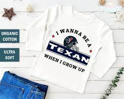 Houston Texans Baby Boy Outfit Wanna Ba A Texan Texans Boy Etsy