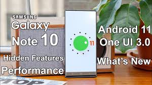 The company has included several new features in the. Galaxy Note 10 Android 11 One Ui 3 0 Official Update Youtube