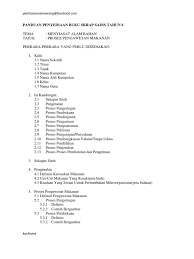 Sains tahun 6:pengawetan makanan murid perlu isijawapan dan emel kepada guru untuk disemak. Panduan Penyediaan Buku Skrap Sains Tahun 6