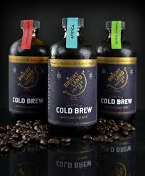 Bright Land Coffee Cold Brew Packaging Drinks Packaging Design Coffee Packaging