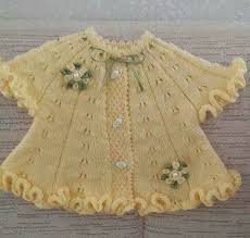 Daha Fazla Bilgi Icin Gonderiyi Ziyaret Edin Bebekler Icin Orgu Baby Knitting Patterns Sirin Elbiseler