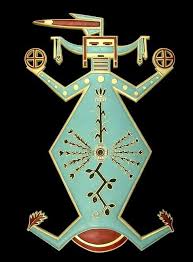Wall Ornament Based On Hopi Kachina Doll For The Dining Car Of The Santa Fe Railroad S Passenger Train The Super Chi Santa Fe Art Navajo Art Mexican Folk Art