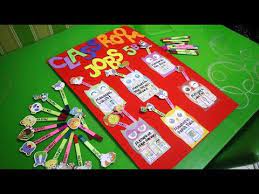Desain struktur organisasi kelas kreatif. Diy Classroom Jobs Simple And Easy Membuat Jadwal Piket Versi Luar Negeri Youtube