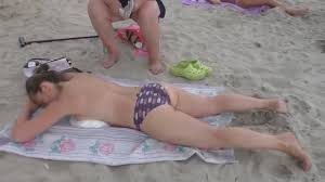 ASMR Massage - Luo Dong Gentle Beach Massage for a pretty Mother - YouTube