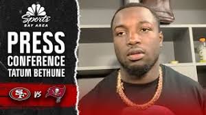 Tatum Bethune details why preparation matters after 49ers' loss to  Buccaneers