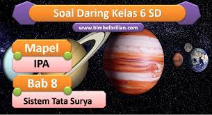 Sebenarnya soal ini bukan soal kami yang pertama, yang membahas tentang tata surya. Soal Tata Surya Kls 6 Sd Jawabanku Id
