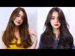 Easy Cute Korean Hairstyles Ideas Amazing Hair Transformation 2019 Hair Beauty Compilation Youtub Korean Hairstyle Korean Long Hair Hair Transformation