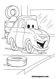 We've got colouring pages for kids of all ages, … Cars 2 Printable Coloring Pages Cars 2 Luigi Printable Coloring Pages Printable Coloring Pages F Truck Coloring Pages Coloring Books Cartoon Coloring Pages