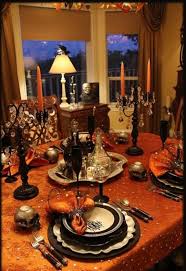 This halloween, take your decoration ideas to the next level with an assortment of frightful decorations from the home depot. 410 Halloween Table Settings Ideas Halloween Table Halloween Table Settings Halloween Decorations