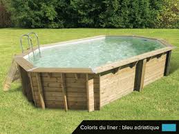 Piscine Bois Pas Cher Ocea 6 10 X 4 00 X 1 30 M Ubbink Jardideco