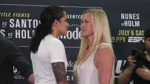 Megan anderson hopes to put it all together | ufc 259. Amanda Nunes Vs Holly Holm Face Off Ufc 239 Media Day Youtube