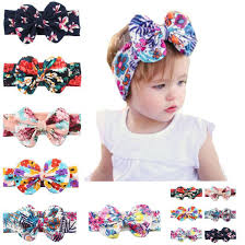 Shop high quality boutique hair bows, white cheer bows and black hair bows at affordable rates. Amazon Com 6 Pack Baby Girls Big Hair Bows Boho Headbands Mix Color Hair Wrapped Headbands Turban Knotted Beauty