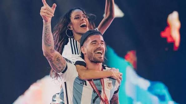 Rodrigo De Paul tuvo su homenaje con Tini Stoessel | El Gráfico