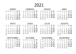 Formato horizontal y vertical (orientación horizontal y vertical) la plantilla de planificación es fácil de imprimir desde pdf o guardar una imagen en formato png para su posterior procesamiento Calendario 2021 Calendarios Su