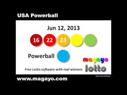 Usa Powerball Drawing Results For Jun 12 2013 National Lottery Results Lottery Results National Lottery