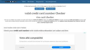 Check spelling or type a new query. Valid Credit Card Number Credit Card Checker And Validator