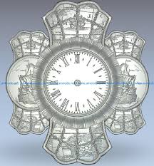 Iron Chain Clock Wood Carving File Stl For Artcam And Aspire Jdpaint Free Vector Art 3d Model Download For Cnc Downl In 2020 Vector Art 3d Free Vector Art Vector Art
