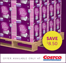 Now Through 04 07 19 Shop For Poise At Costco And Save Big Shop At Costco And Get 8 50 Off Of Poise Ultimate Long Absorbency Pads Costco Pad Beverage Can