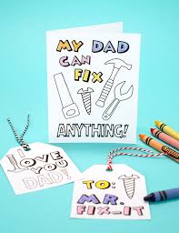 Free printable father's day coloring pages. Printable Father S Day Card Coloring Page Happiness Is Homemade