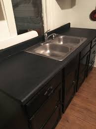 It's not in a kitchen so i am not worried about contamination. How To Remodel A Laminate Countertop To Look Like Stone Hometalk