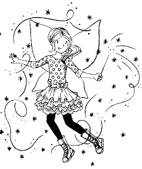 Just download one, open it in any image editor and print. Fairy Rainbow Magic Coloring Pages Novocom Top