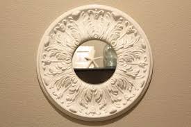 Ceiling Medallion Mirror With Images Ceiling Medallions Diy Mirror Diy Ceiling