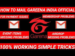 With high speed and no viruses! How To Contact Mail Gareena Free Fire For Membership Payment Issues Free Fire Tricks Tamil Cmd Youtube