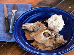 In a shallow bowl, whisk together flour and spices and season with salt and pepper. Smothered Steak With Homemade Mushroom Gravy Kent Rollins