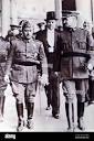 Francisco Franco with General Queipo de Llano in Seville during ...