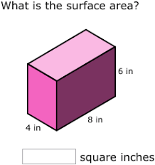 A rectangular prism will have 4 faces of equal area and 2 faces of equal area. Ixl Surface Area Of Cubes And Rectangular Prisms 6th Grade Math