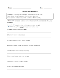Adverbs of degree are usually placed before the adverbs. Adverbs Worksheets Regular Adverbs Worksheets