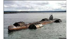 major russian submarine accidents since