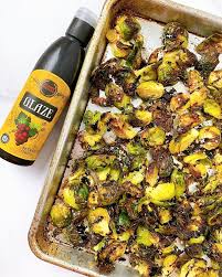 Trader Joe S Kitchen On Instagram Roasted Brussels Sprouts With Garlic Parmesan And Balsamic Sprout Recipes Roasted Brussel Sprouts Brussel Sprouts