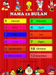 Dalam bahasa ibrani, amaris berarti 'anak yang berasal dari bulan' atau bisa juga. Hari Bulan Dalam Bahasa Malaysia Page 1 Line 17qq Com