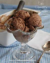 Easy Chocolate Ice Cream Recipe Chocolate Ice Cream Chocolate Ice Cream Recipe Ice Cream Recipes Machine