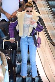 Jesinta Campbell flashes her bra at Sydney airport | | Express Digest