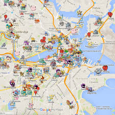 Pokémap is an interactive pokemon map showing the location of pokemon spawn points from the mobile game pokemon go. Boston Has An Absurdly Detailed Pokemon Go Map Polygon