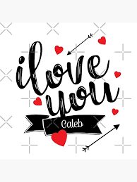 Tarjetas de felicitación: Te Amo Caleb De Felicitaci%c3%b3n