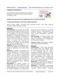 Uncommon symptomatic cerebral vascular malformations. Pdf Doppler Transcraneal En El Diagnostico De La Muerte Encefalica