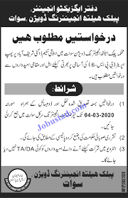 Public Health Engineering Department Jobs In Swat Kpk 2020 In 2020 Public Health Jobs In Pakistan Job