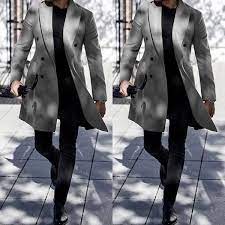 Lapel Solid Color Hairy Slim Fit Coat Slim Fit Coat Mens Fashion Coat Mens Winter Fashion