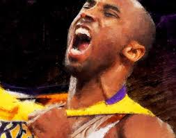 Kobe Bryant Scream Canvas Print