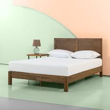Best deals and discounts on the latest products. Zinus 42 Acacia Wood Platform Bed With Headboard King Walmart Com Walmart Com