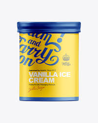Download Ice Cream Tub Packaging Mockup Free Free Mockups Psd Template Design Assets