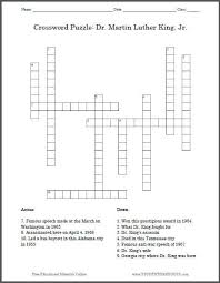 Hr crossword puzzles with answers pdf. Dr Martin Luther King Crossword Puzzle Crossword Puzzle Dr Martin Luther King Martin Luther King
